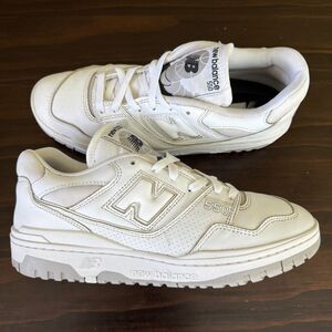 New Balance 550 White Grey Athletic Men's Sneakers Size 11D - BB550PB1
